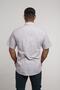 Wide and Comfortable (Bol) Cut Pocket Batik Checked Classic Short Sleeve Men's Shirt - 4