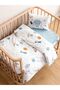 طقم غطاء لحاف أطفال من القطن المنقوش من Lcw Home - 2