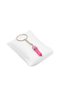 Natural Stone Pink Agate Stone Nail Cut Keychain |   Gift Natural Stone - 3
