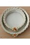 Round 2 Piece Knitted Basket Organizer Gift Bundle Dowry Holder Towel Makeup Box