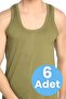 Men's Cotton 6-Pack Tank top, Military Undershirts, Military Underwear - 7