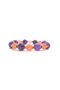 Genuine Certified Yemen Agate - Faceted Amethyst - Hematite Natural Stone Bracelet - 2