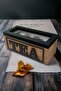 Wooden tea box with three compartmentsIt's a stylish design for your kitchen - 2