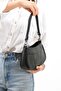 Genuine Leather Women's Baguette Shoulder Bag - 4