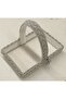 Gift Rectangular Knitted Handle Basket Organizer - Bundle Holder - 3