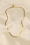 45 Cm Italian Chain Model 316L Steel Gold Colored Women's Necklace