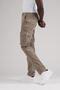Jeans Seasonal Canvas Fabric Regular Fit Pipe Leg Cargo Pants - 2
