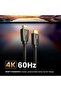 4k HDMI Braided Image and Audio Transfer Cable 3 Meters - 2