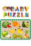Cute Fruits, Watermelon, Apple, Banana Shape Sorting Wooden Puzzle