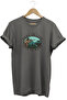 Hunting Live to Hunt Nature Tree Printed Regular Fit 100% Cotton Gray T-Shirt