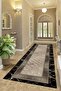 Digital Print Washable Non-Slip Sole Decorative Living Room Kitchen Rug Runner Rug