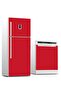 Glossy Red Adhesive Foil for Table, Cabinet, Muttak Cabinet, Coffee Table Covering - 2