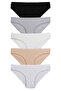 Women's Cotton Panties, 5-Pack