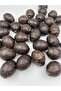 Matte Oval Brown Egg Shape, Pebble Model, Large Beads, Jewelry Accessory Bag Beads (250g, ~15 Pieces) - 3