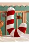 Baby Pillow with Cane Figure 39 cm Christmas Plush
