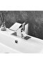 Chrome Sink Mixer Tap with Digital Temperature Display Double Entry Chrome Armature Counter Display New - 4