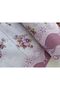 Single Duvet Cover Set Cotton Fabric Duvet Cover + Fitted Sheet + Pillowcase