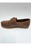 Genuine Leather Tan Color Lace-Up Lightweight Comfortable Flexible Men's Shoes - 3