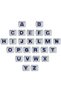 Italian Stainless Steel 9mm "F" Letter Charm - 2