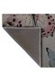 Shape Collection Pink Shades Multicolored Butterflies Woven Base Modern Decorative Carpet 35 - 2