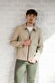 Collared, Zippered, Lined, Regular Fit Spring Coat - 4