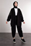 Embroidered Arms - Double Hijab Suit Set - 3