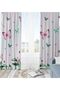 Butterfly Velvet Fabric Digital Printed Single Wing Children's Background Curtain