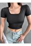 COPY - Feminino Crop T-Shirt, Short Sleeve and Lycra, Gathering Bustier