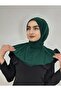 Women's Emerald Snap Bonnet Hijab Scarf - 4