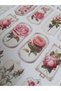 Vintage Stamp Elements Flower Sticker Bullet Journal Scrapbook Planner - 8