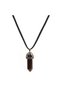 Natural Stone Tiger Eye Nail Cut Necklace |   Gift Natural Stone - 4