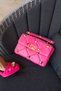 Aphrodite Women's Fusya Cover Pyramid Detail Shoulder Bag - 4