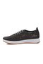 24077-L Black Genuine Leather Women's Casual Shoes - 2
