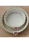 2 Li Round Knitted Basket Organizer Gift Bundle Dowry Holder Towel Makeup Box - 5