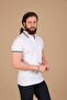 100% Cotton Pique Knitted Men's Polo Collar T-Shirt - 7