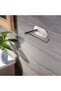 Stainless Steel Adhesive Towel Holder 30cm and Toilet Roll Holder - Instant Installation No Screws! Inox - 4