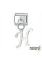 Italian Stainless Steel 9mm''H'' Letter Charm