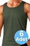 Men's Cotton 6-Piece Athlete Soldier Tank Top Soldier Laundry