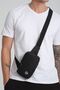 Unisex Waterproof Daily Sports Crossbody Adjustable Strap Lined Hand Chest and Shoulder Bag - 8