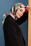 إيبيخان دافني وشاح قطن بتصميم مُطبع 1108-04