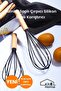 Bamboo and Silicone Mixer - Beater Handle Design