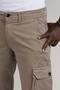 Jeans Seasonal Canvas Fabric Regular Fit Pipe Leg Cargo Pants - 6