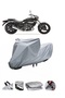 Ultra thick motorcycle cover compatible with Kawasaki EL 250 rear Bag .