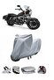 Ultra-thick motorcycle cover compatible with Kuba Superlight 125 rear Bag .