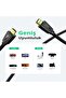 4k HDMI Braided Image and Audio Transfer Cable 3 Meters - 4