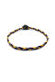 Unisex Multicolor Handmade Knitted Bracelet in Summer Colors