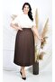Women's Plisoley Skirt 781 Brown - 2