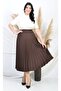 Women's Plisoley Skirt 781 Brown - 4