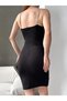 Trend Esinty Women's Chain Strap Slit Detailed Scuba Fabric Mini Dress (Colorful) - 5