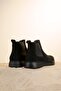 Flat Rubber Sole Ankle Elastic Suede Men's Boots - 4